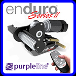 purple line enduro series 2 twin axle caravan mover button